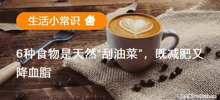 【生活小常识】6种食物是天然“刮油菜”，既减肥又降血脂 - 遂宁生活资讯 - 遂宁28生活网 suining.28life.net